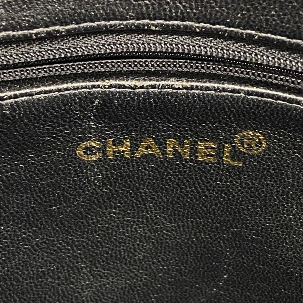 Chanel Tote Reissue Caviar Leather Black Gold — view 5