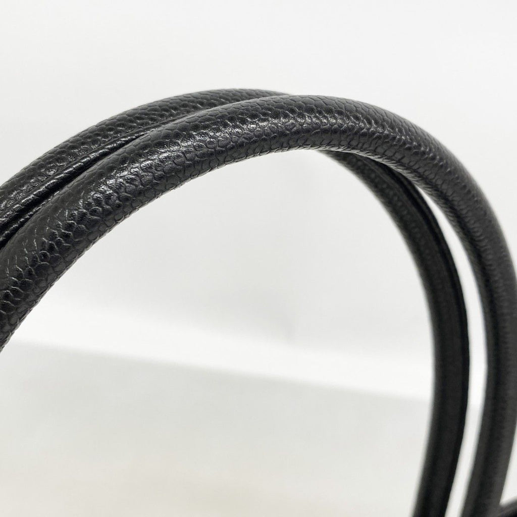 Chanel Tote Reissue Caviar Leather Black Gold — view 9