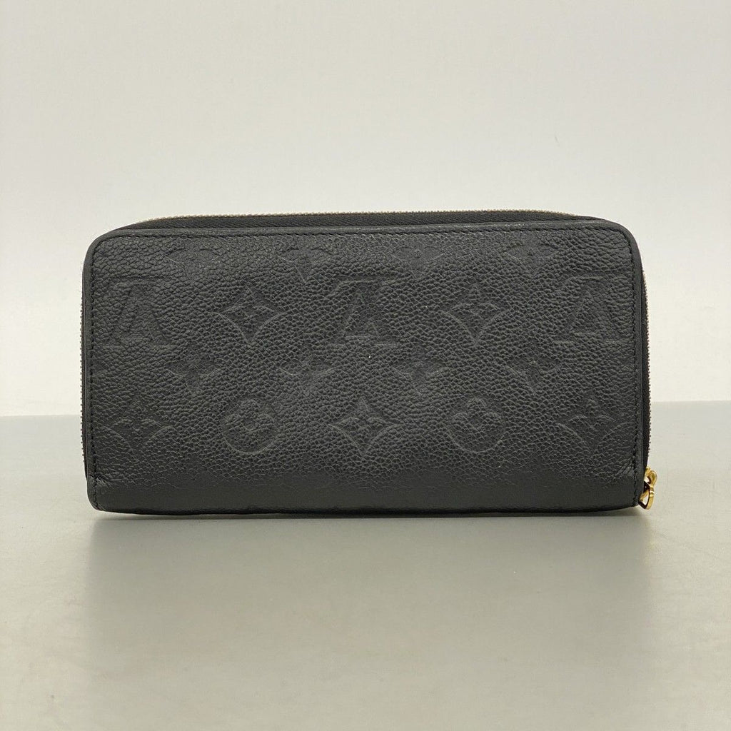 Louis Vuitton Wallet Monogram Empreinte Zippy Noir — view 7