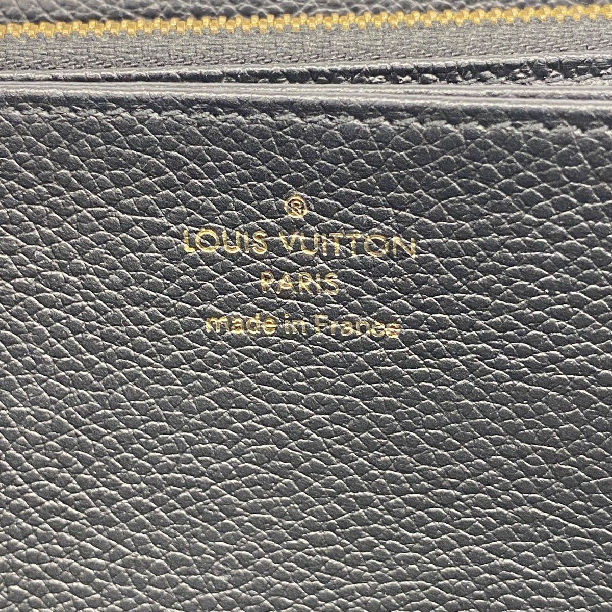 Louis Vuitton Wallet Monogram Empreinte Zippy Noir — view 4