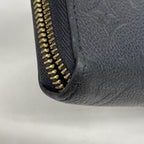Louis Vuitton Wallet Monogram Empreinte Zippy Noir — view 6
