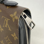 Louis Vuitton Wallet Monogram Macassar Zippy XL Brown Noir — view 6