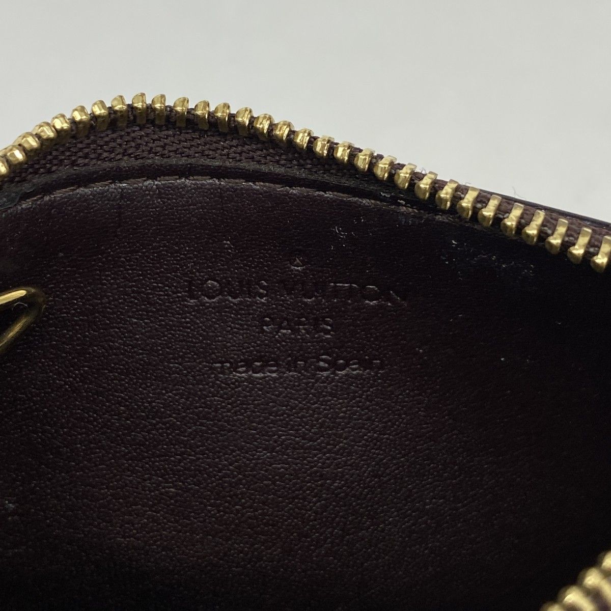 Louis Vuitton Coin Case Vernis Pochette Cles Amaranto — view 4