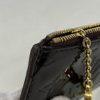 Louis Vuitton Coin Case Vernis Pochette Cles Amaranto — view 7