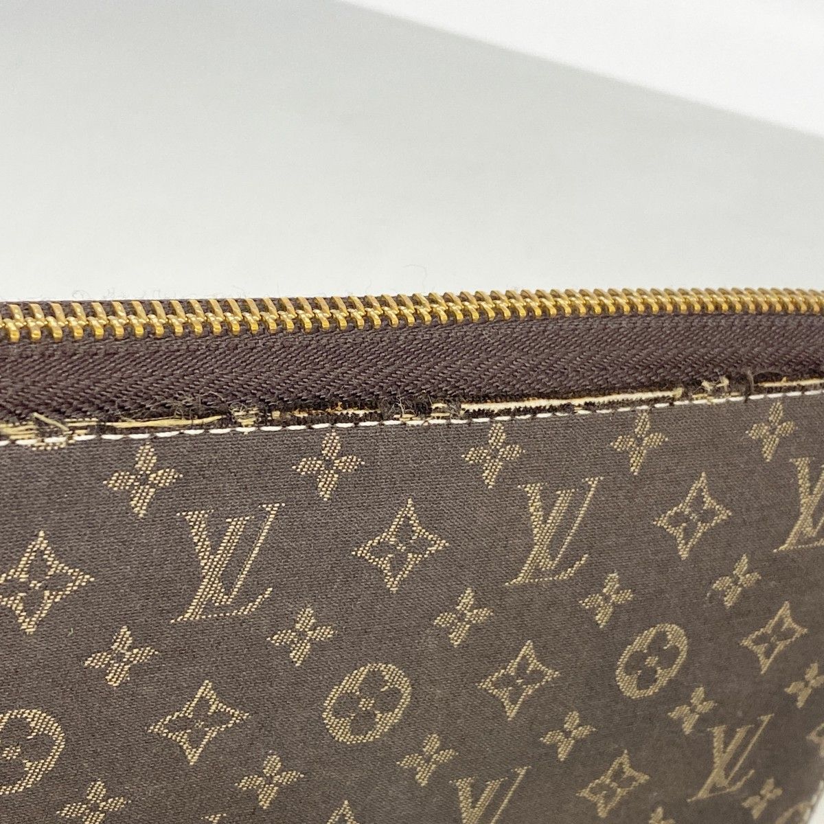 Louis Vuitton Wallet Monogram Mini Lin Zippy Ebene — view 7