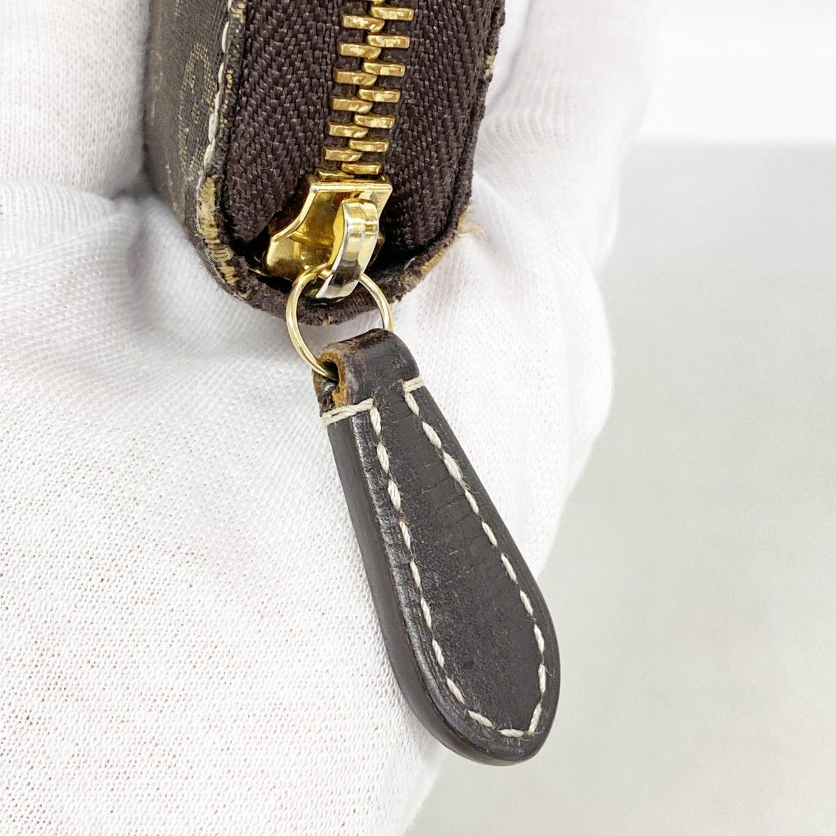 Louis Vuitton Wallet Monogram Mini Lin Zippy Ebene — view 8