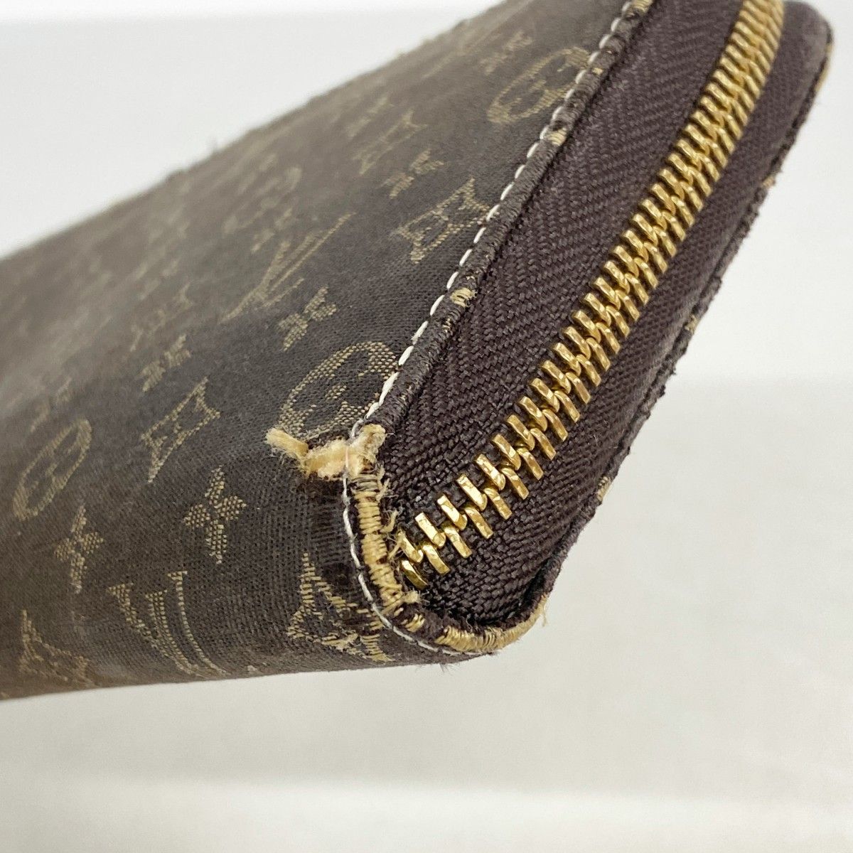 Louis Vuitton Wallet Monogram Mini Lin Zippy Ebene — view 5