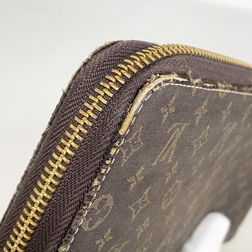 Louis Vuitton Wallet Monogram Mini Lin Zippy Ebene — view 6
