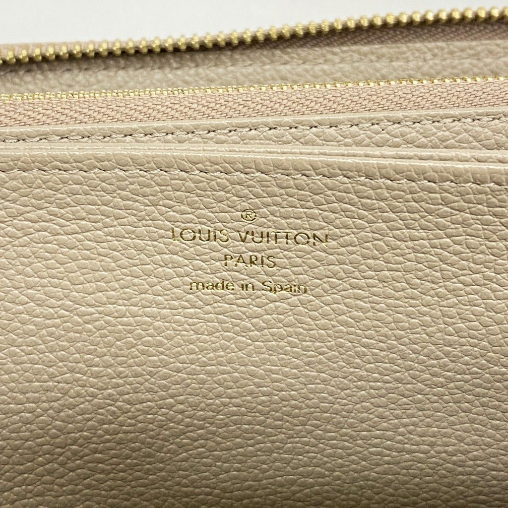 Louis Vuitton Wallet Monogram Empreinte Zippy Tourterelle — view 4