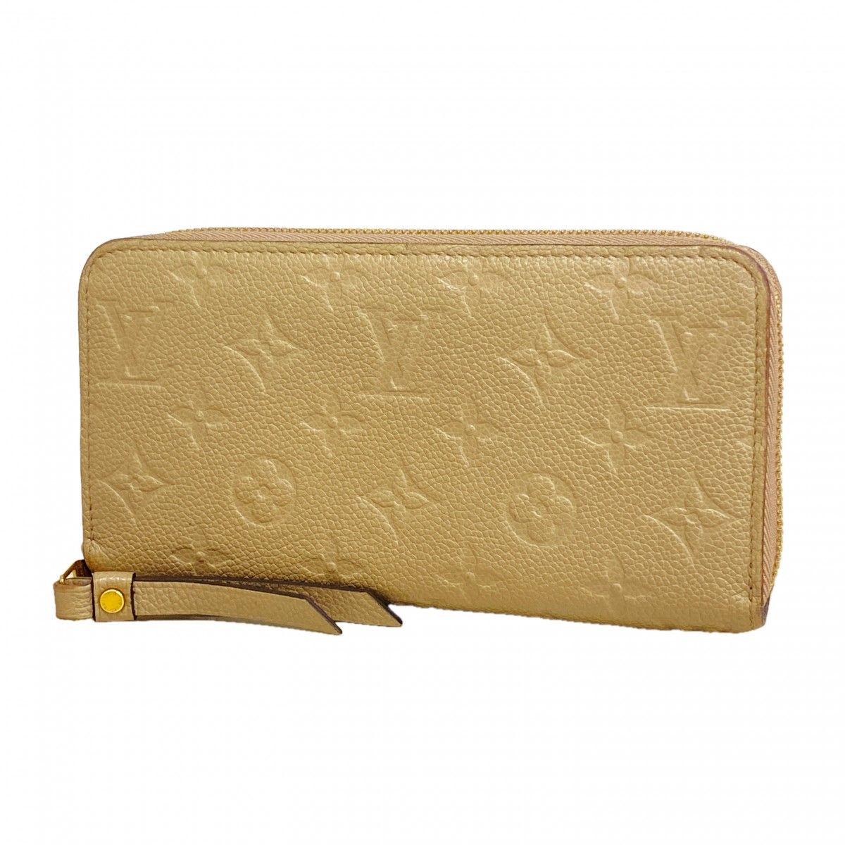 Louis Vuitton Wallet Monogram Empreinte Zippy Tourterelle