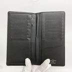 Louis Vuitton Wallet Damier Graphite Portefeuille Brazza Black — view 3