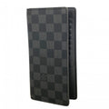 Louis Vuitton Wallet Damier Graphite Portefeuille Brazza Black