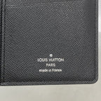 Louis Vuitton Wallet Damier Graphite Portefeuille Brazza Black — view 4
