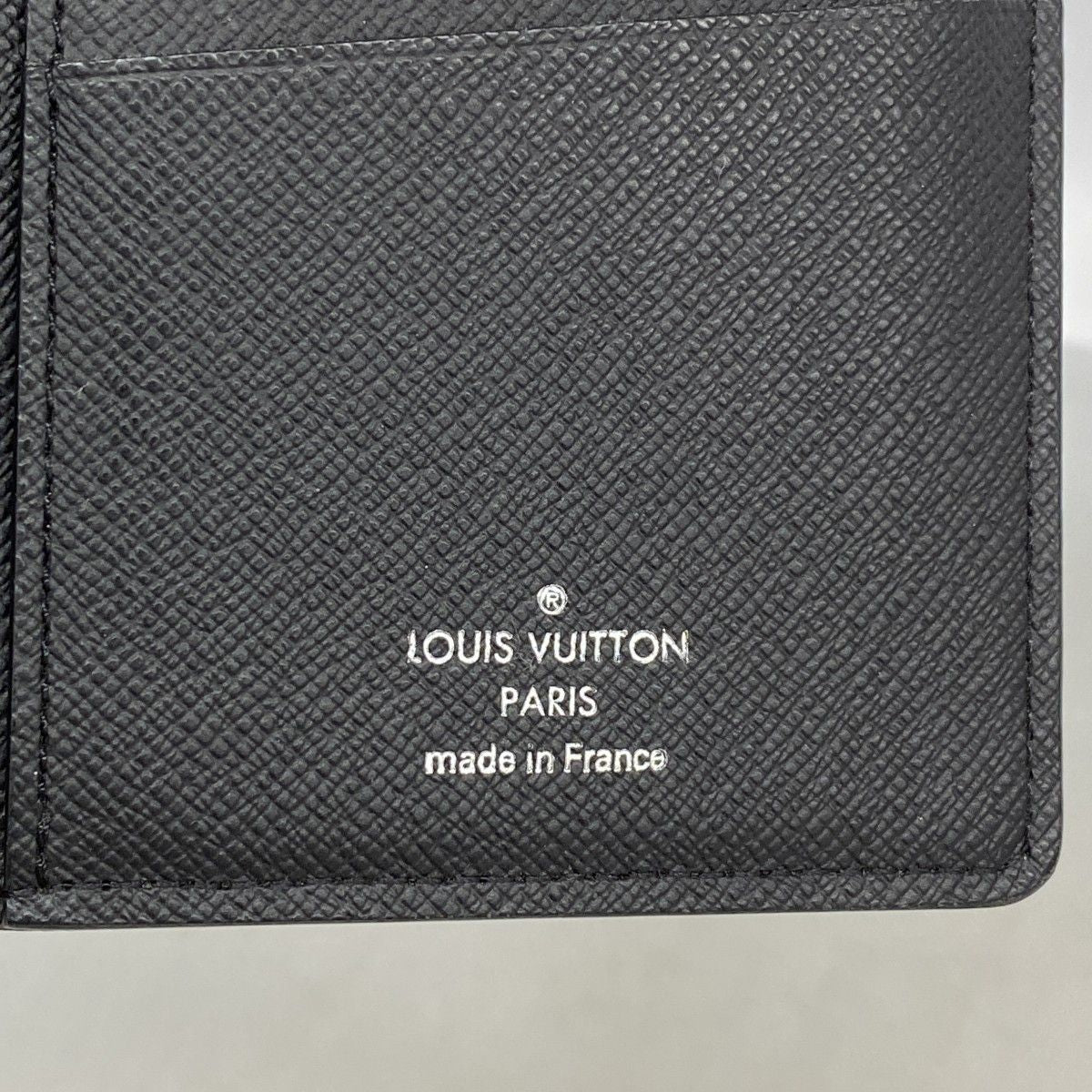 Louis Vuitton Wallet Damier Graphite Portefeuille Brazza Black — view 4