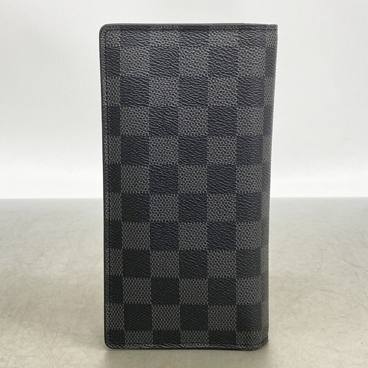 Louis Vuitton Wallet Damier Graphite Portefeuille Brazza Black — view 7