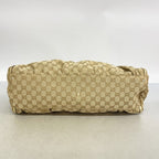 Gucci Tote GG Canvas Abbey Light Brown Champagne Gold — view 3