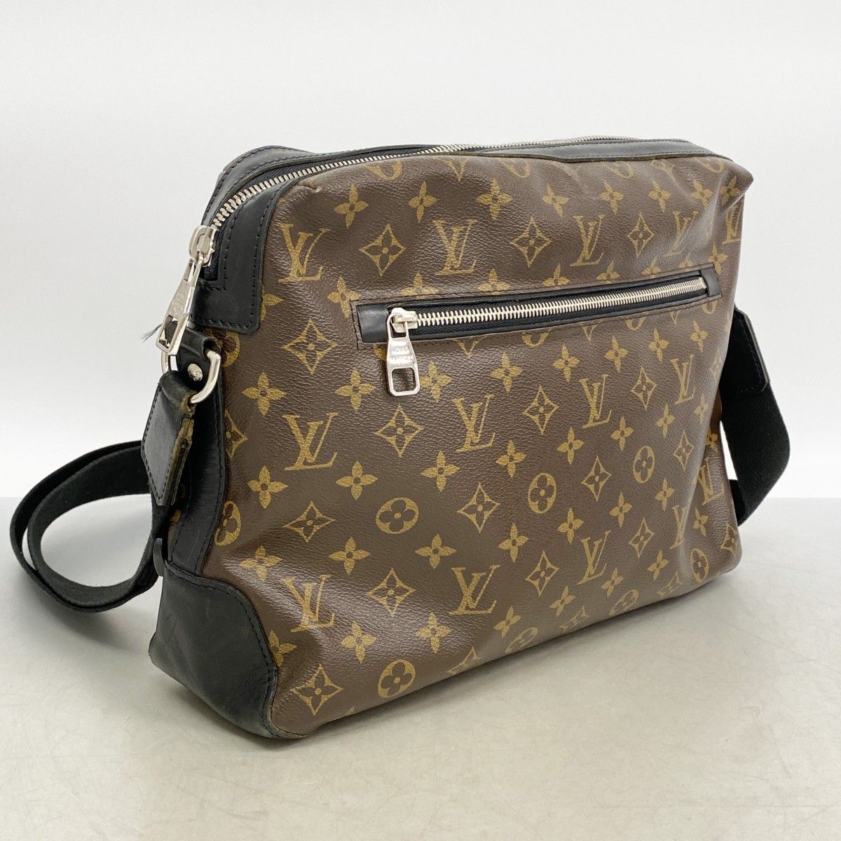 Louis Vuitton Shoulder Bag Monogram Macassar Torres Brown — view 2