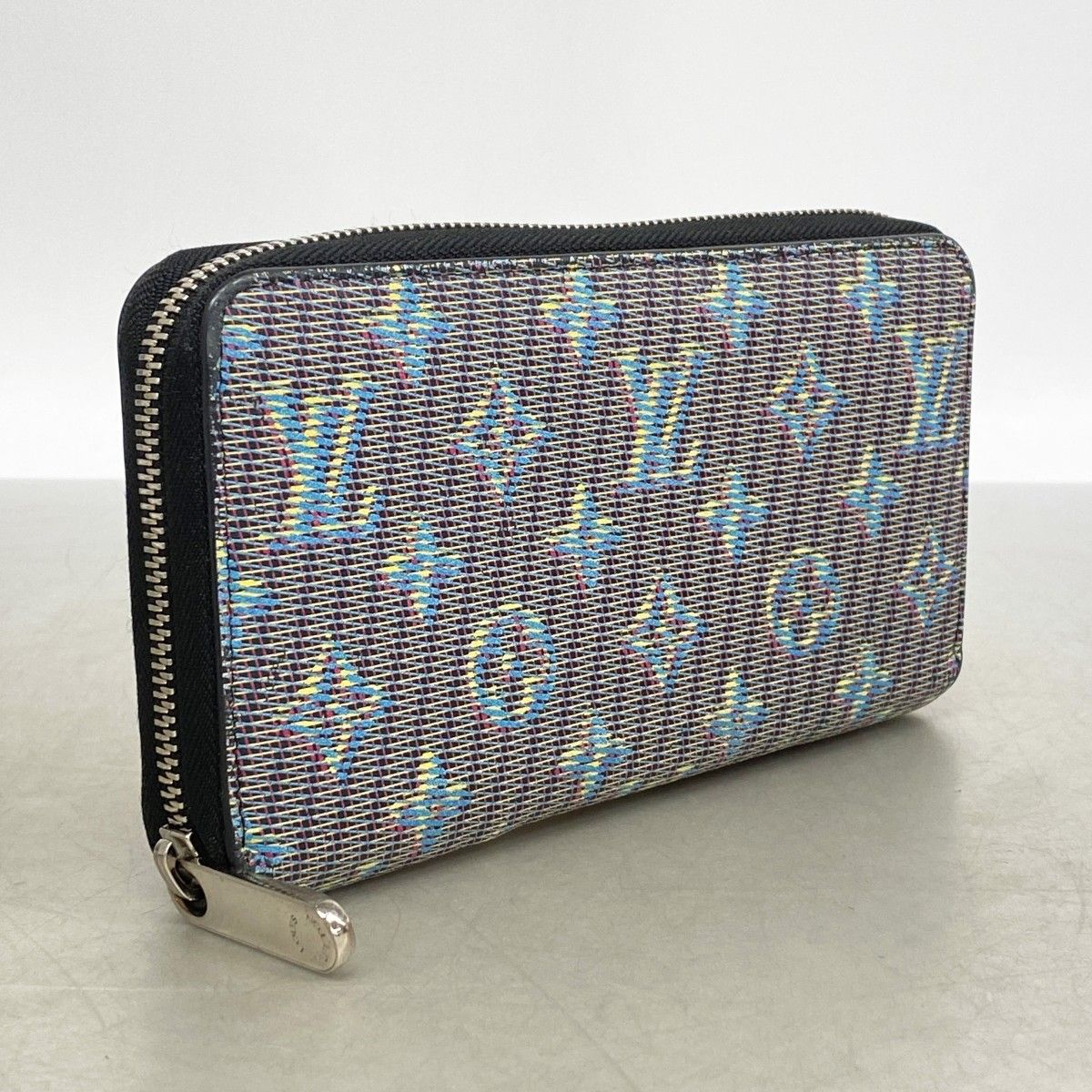 Louis Vuitton Wallet Monogram LV Pop Zippy Blue — view 2