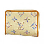 Louis Vuitton Wallet Monogram Jacquard Portefeuille Lou White