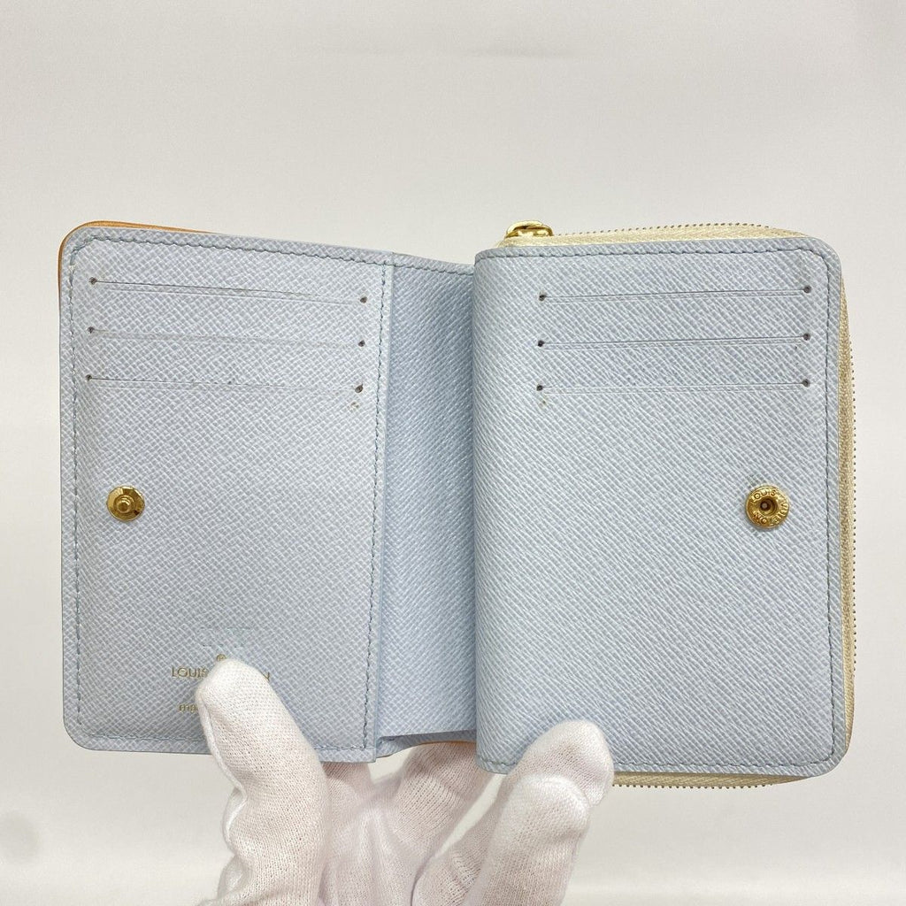 Louis Vuitton Wallet Monogram Jacquard Portefeuille Lou White — view 3