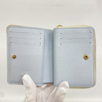 Louis Vuitton Wallet Monogram Jacquard Portefeuille Lou White — view 3