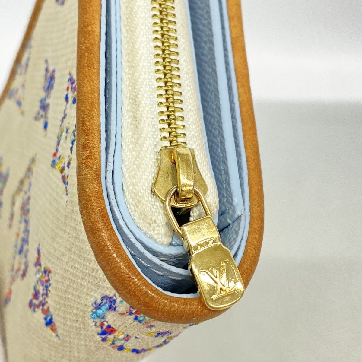 Louis Vuitton Wallet Monogram Jacquard Portefeuille Lou White — view 6