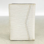 Louis Vuitton Card Case Monogram Eclipse Epi Organizer de Poche Blanc — view 7