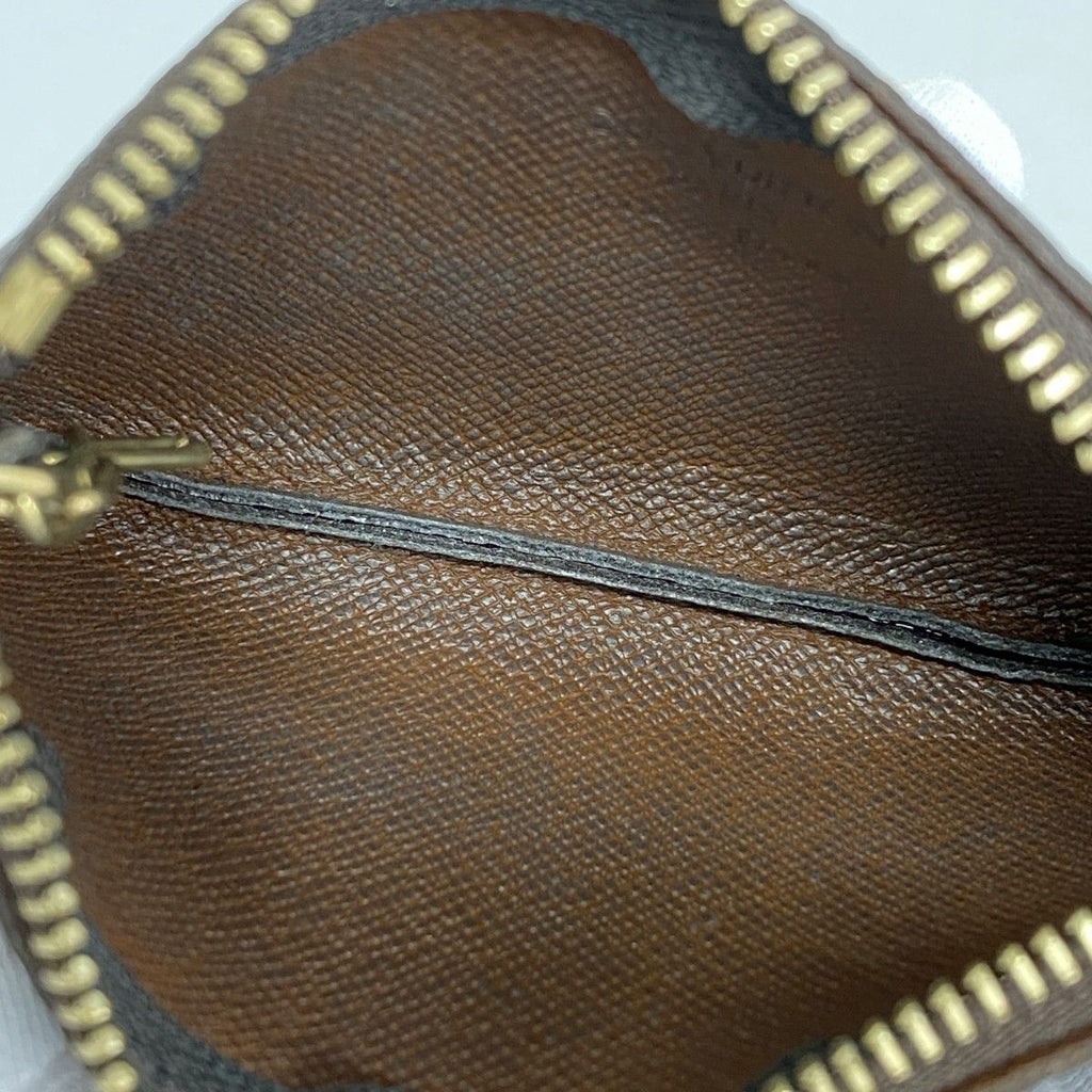 Louis Vuitton Coin Case Monogram Pochette Cles Brown — view 3