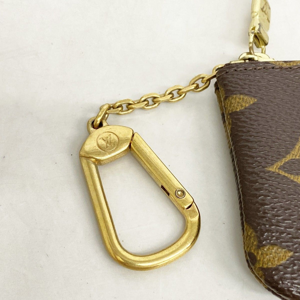 Louis Vuitton Coin Case Monogram Pochette Cles Brown — view 7