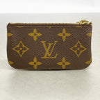 Louis Vuitton Coin Case Monogram Pochette Cles Brown — view 8