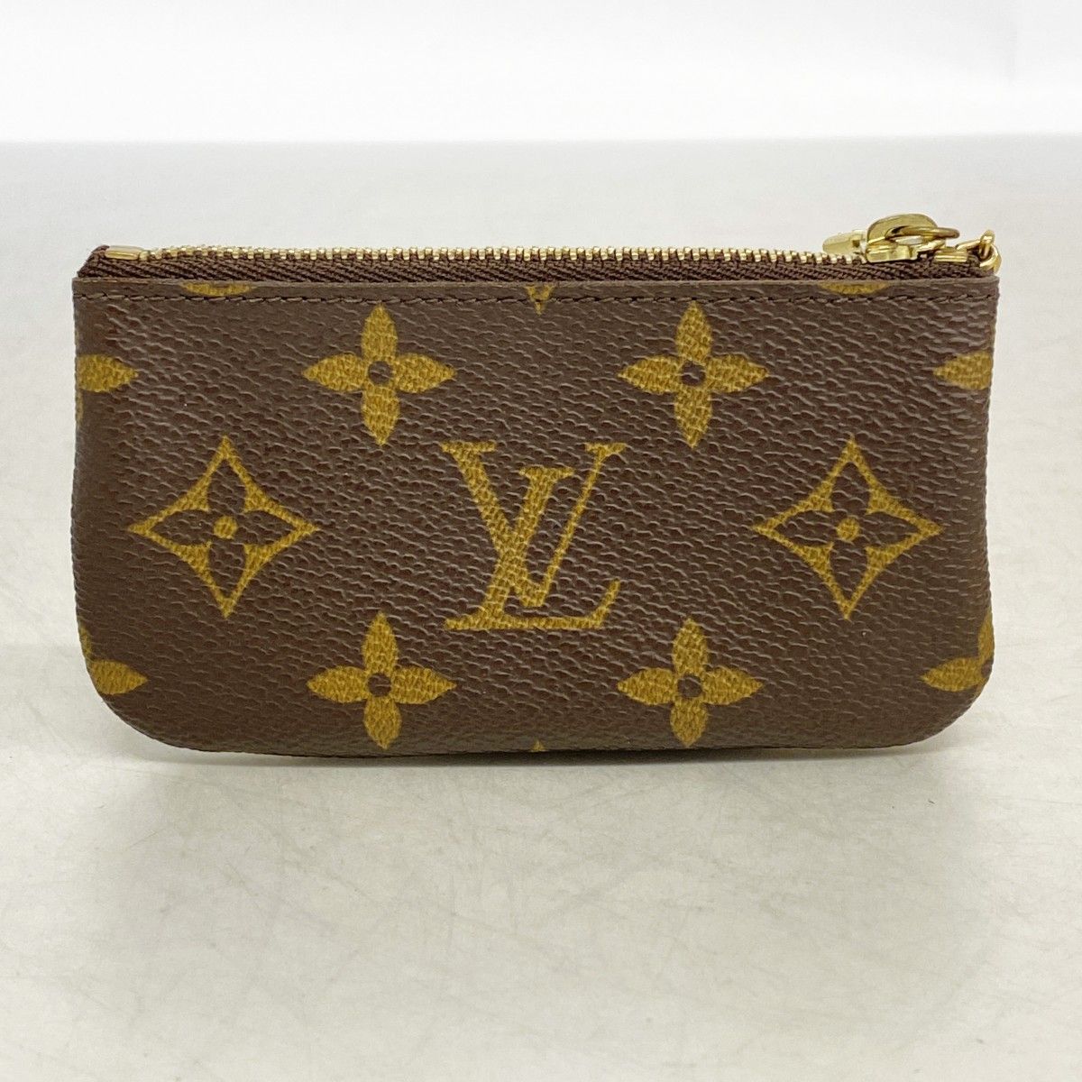 Louis Vuitton Coin Case Monogram Pochette Cles Brown — view 8