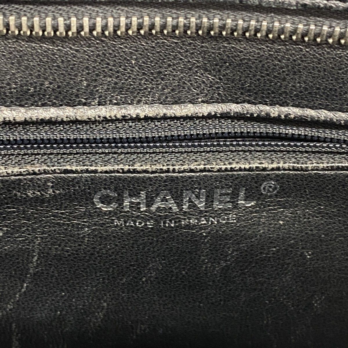 Chanel Tote Reissue Caviar Leather Black Silver — view 5