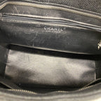 Chanel Tote Reissue Caviar Leather Black Silver — view 4