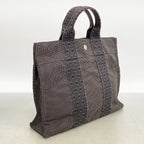 Hermes Tote Her Line PM Canvas Gray Silver — view 2