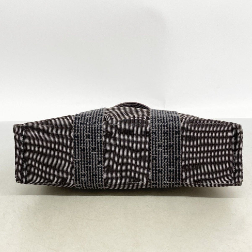 Hermes Tote Her Line PM Canvas Gray Silver — view 3