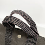 Hermes Tote Her Line PM Canvas Gray Silver — view 8