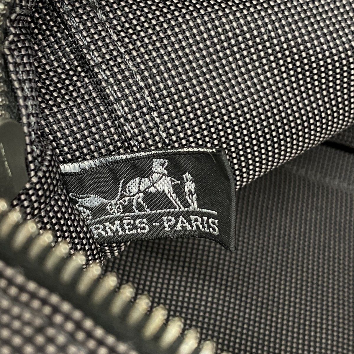 Hermes Tote Her Line PM Canvas Gray Silver — view 5