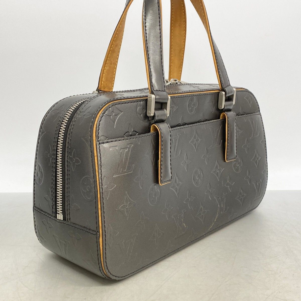 Louis Vuitton Handbag Monogram Matt Shelton Noir — view 2