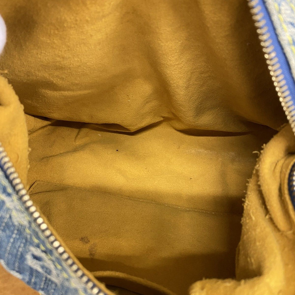 Louis Vuitton Shoulder Bag Monogram Denim PM Blue — view 4