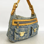 Louis Vuitton Shoulder Bag Monogram Denim PM Blue — view 2