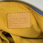 Louis Vuitton Shoulder Bag Monogram Denim PM Blue — view 5