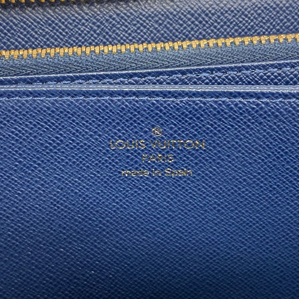 Louis Vuitton Wallet Monogram Jacquard Denim Zippy Marine — view 4