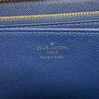 Louis Vuitton Wallet Monogram Jacquard Denim Zippy Marine — view 4