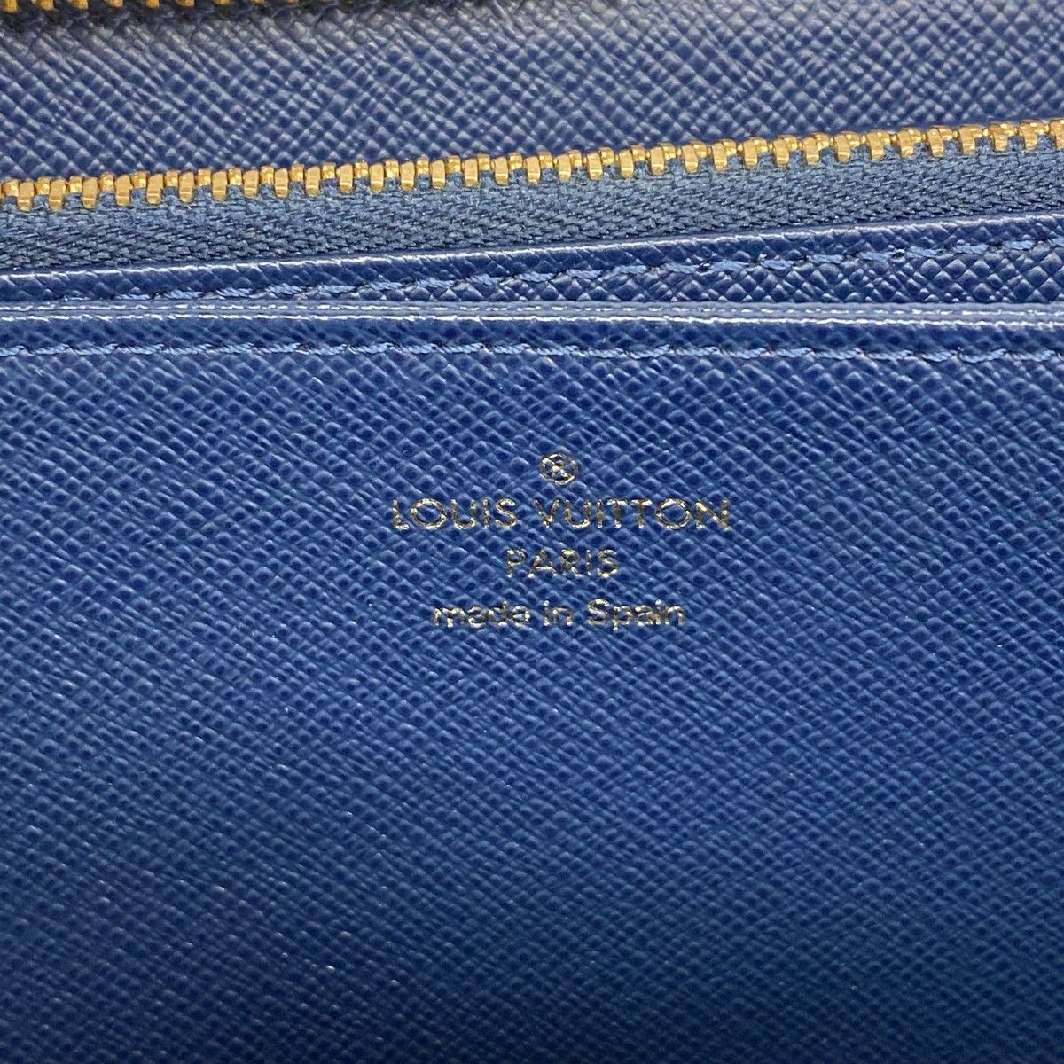 Louis Vuitton Wallet Monogram Jacquard Denim Zippy Marine — view 4