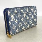 Louis Vuitton Wallet Monogram Jacquard Denim Zippy Marine — view 2