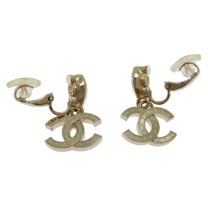 Chanel Earrings Beige — view 6