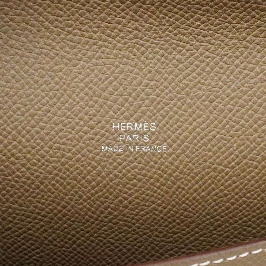 Hermes Shoulder Bag Naptoupe Veau Epsom Etoupe Silver — view 5