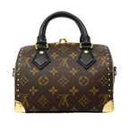 Louis Vuitton Handbag Monogram Reverse Speedy Trunk 20 Brown 2-Way — view 6