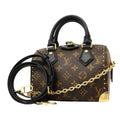 Louis Vuitton Handbag Monogram Reverse Speedy Trunk 20 Brown 2-Way