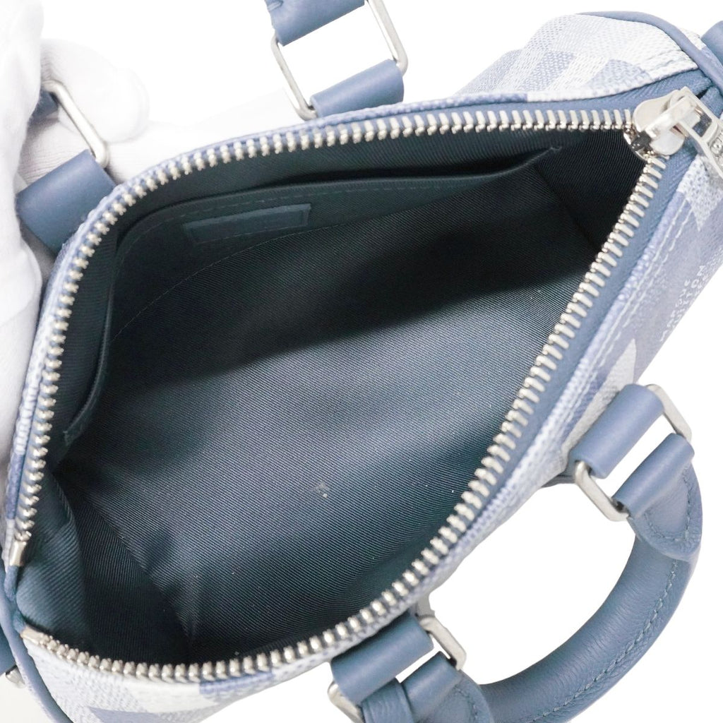 Louis Vuitton Handbag Damoflage Keepall Bandouliere 25 Indigo 2-Way — view 4
